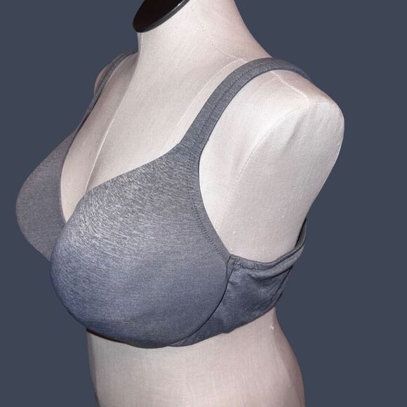 Plus Size Cacique Wired Lightly Padded Bra Size 44C - Picture 2 of 5